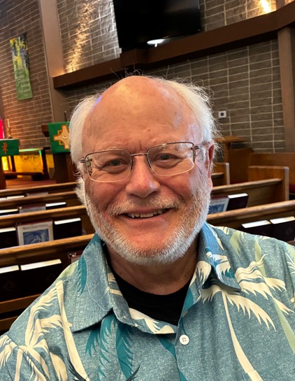 Doug, a smiling Marin Harmony Chorus member